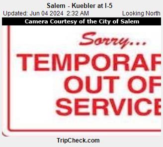 Traffic Cam Salem - Kuebler at I-5